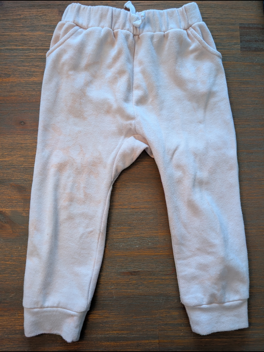 Tag Light Pink Kids Fleece Joggers